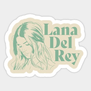 Lana Del Rey Sadness Sticker